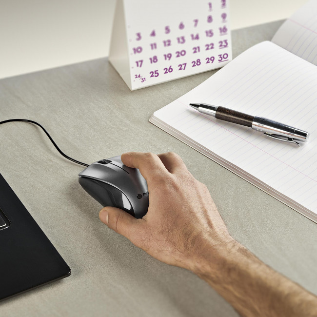 MOUSE NGS USB OPTICAL1200dpi [CREW] GRAY