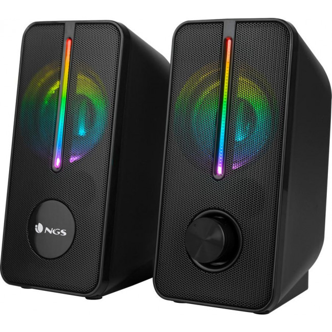 SPEAKERS 2.0 GAMING NGS [GSX-150] 12W(RMS) USB POWERED RGB