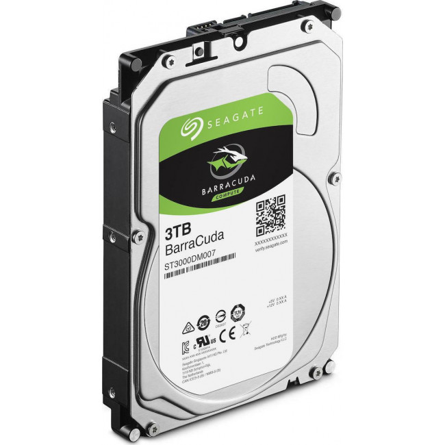 HDD SEAGATE Barracuda 3TB Cache 128MB SATA III 3.5