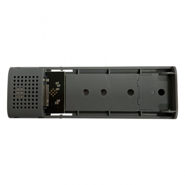 Enclosure LC-Power LC-M2-C-MULTI-2 M.2 NVMe/SATA Type C USB 3.2