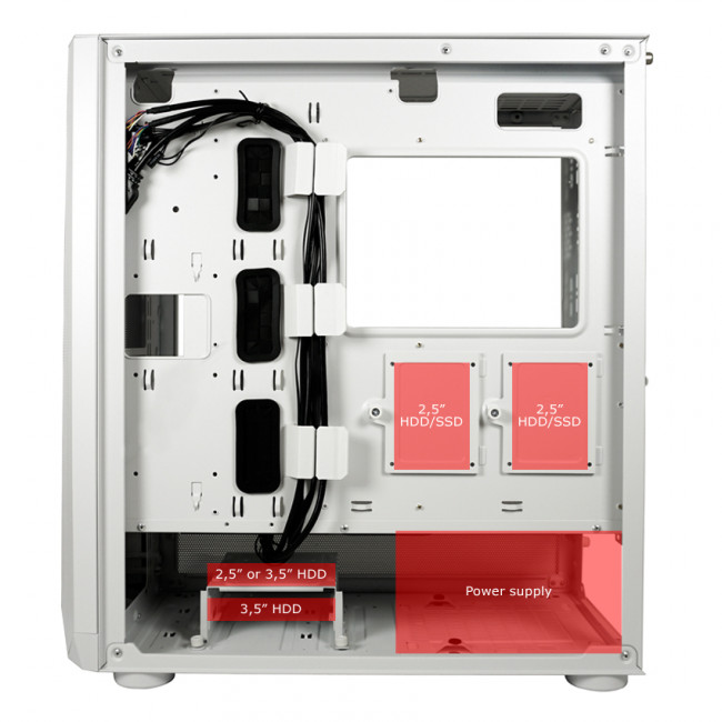 Case LC-Power Gaming 900W Lumaxx Light Midi