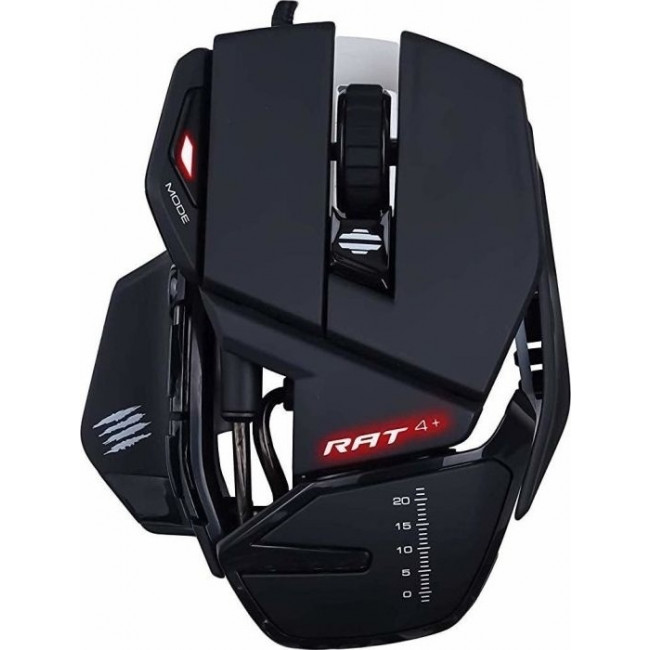 MadCatz R.A.T. 4+ Optical Gaming Mouse - Black