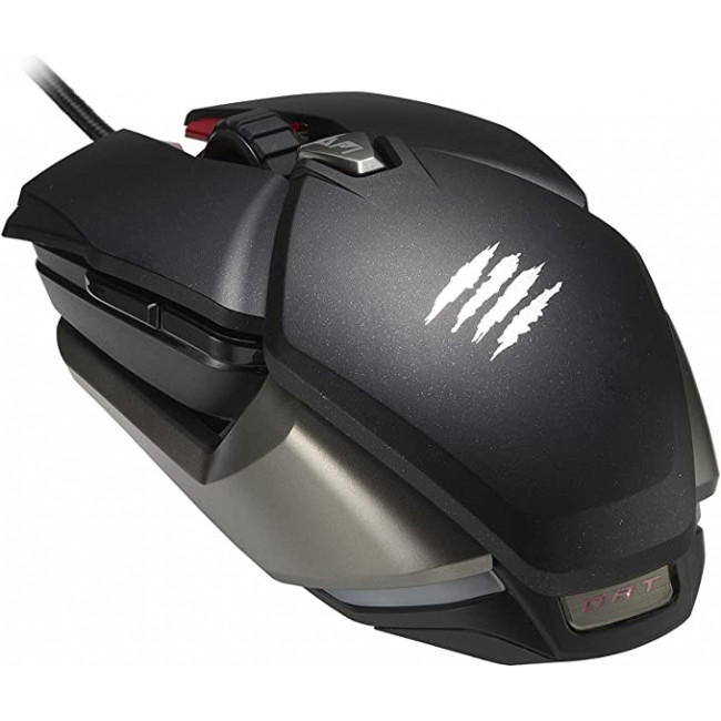 MadCatz B.A.T. 6+ Ambidextrous USB Optical Gaming Mouse - Black