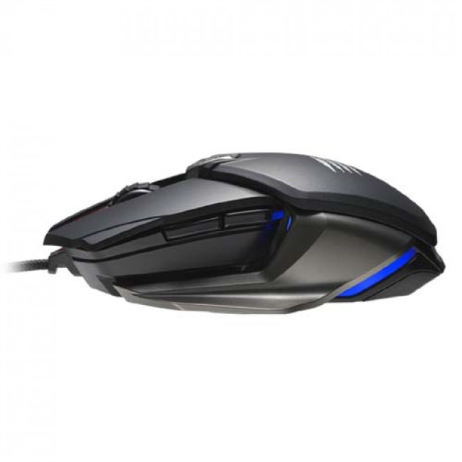 MadCatz B.A.T. 6+ Ambidextrous USB Optical Gaming Mouse - Black