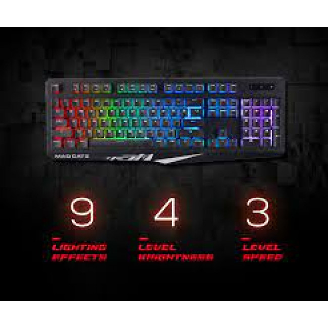 Mad Catz S.T.R.I.K.E. 2 Gaming Keyboard - Black