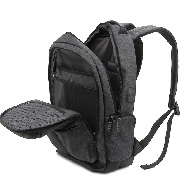 Τσάντα Laptop Kingslong Business Series 15.6" Backpack Charcoal Gray