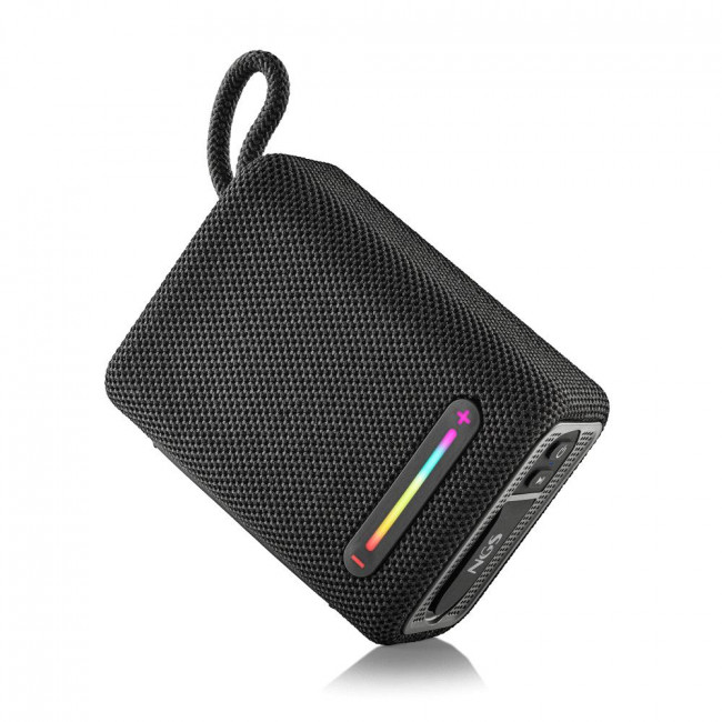 Bluetooth Speaker NGS Roller Furia 1 15W IPX6 HF/FM/USB/TF/AUX IN/9H TWS Black