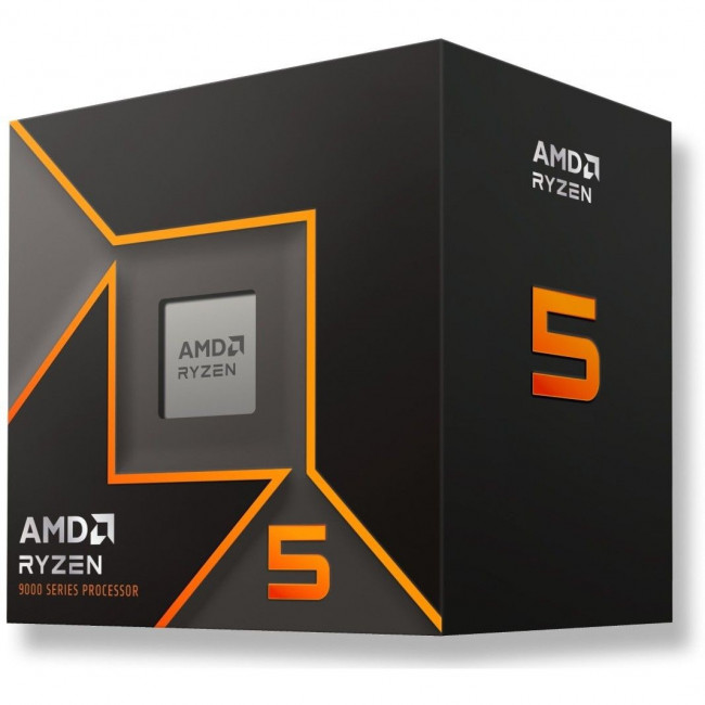 CPU AMD Ryzen™ 5 9600 5.2GHz AM5 6C/12T Wraith Stealth Cooler Box