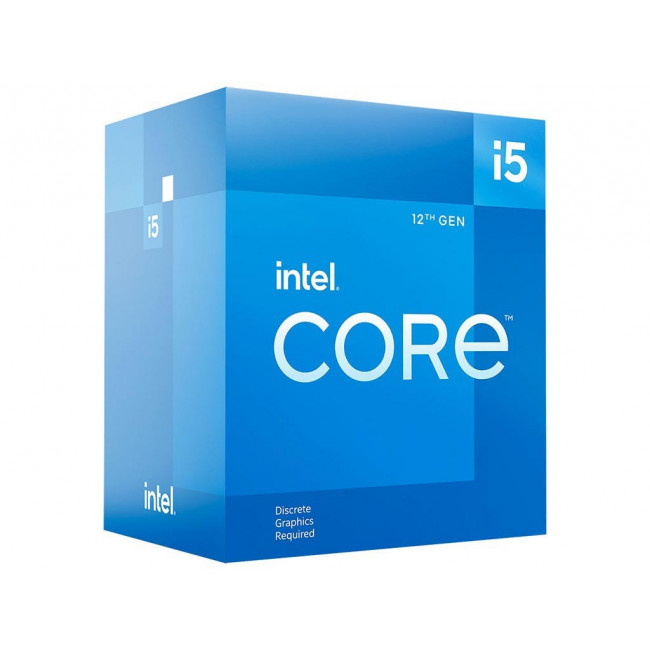 CPU Intel Core i5-12400F 2.5GHz 6C/12T