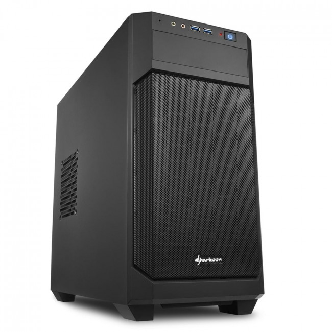Case Sharkoon (V1000) Micro ATX Μαύρο