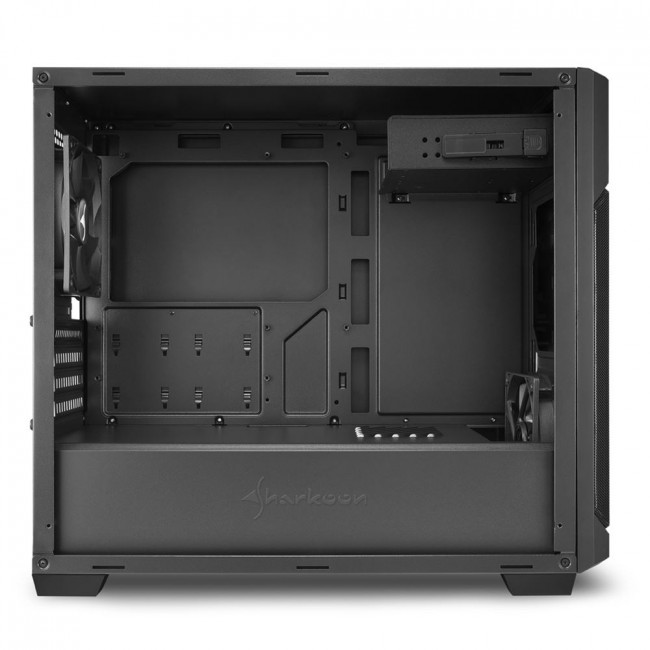 Case Sharkoon (V1000) Micro ATX Μαύρο