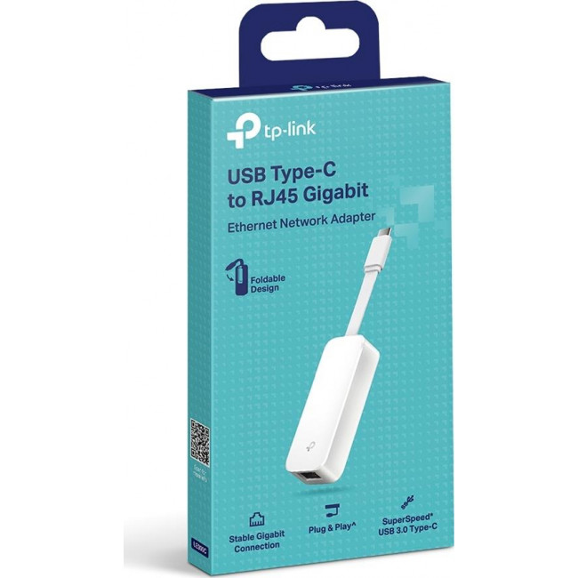 Adapter TP-LINK UE300C USB 3.0 Type C to Gigabit Ethernet