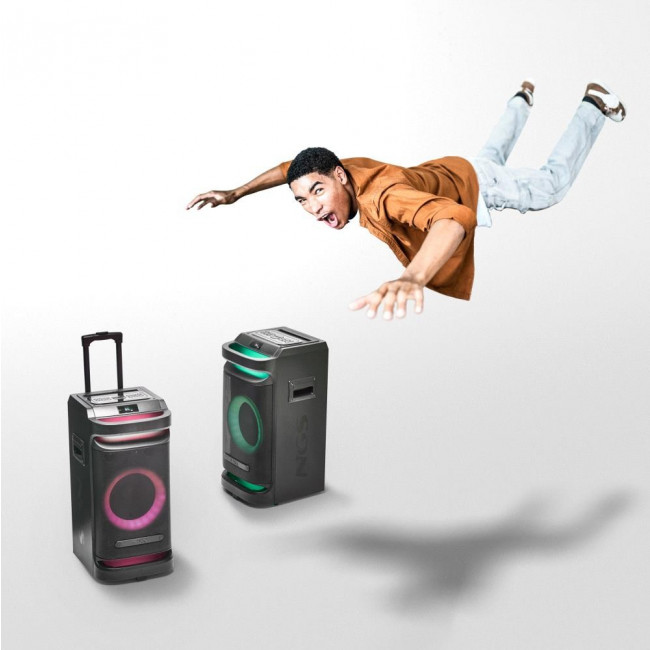 Bluetooth Speaker NGS Wild Space 1 180W  1 * 10" Woofer USB/BT(TWS)/AUX
