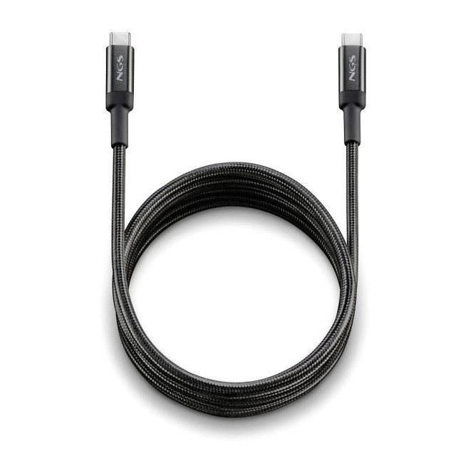 Καλώδιο Φόρτισης NGS KNOT 100W-3 – 3 Μέτρα / USB-C σε USB-C / 100W PD