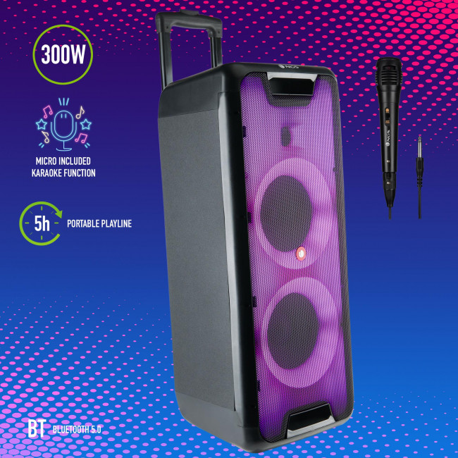 Bluetooth Speaker NGS [WILD RAVE 2] 300W