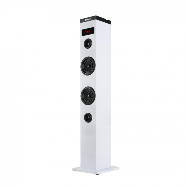 SPEAKER BT 2.0 NGS [SKYCHARMWHITE] TOWER 50W BT/USB/FM/OPTICAL/STEREO OUTPUT