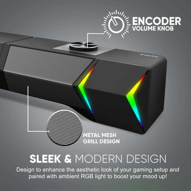 Bluetooth Speaker NGS [GSX-B1200] 2.0 12W RGB