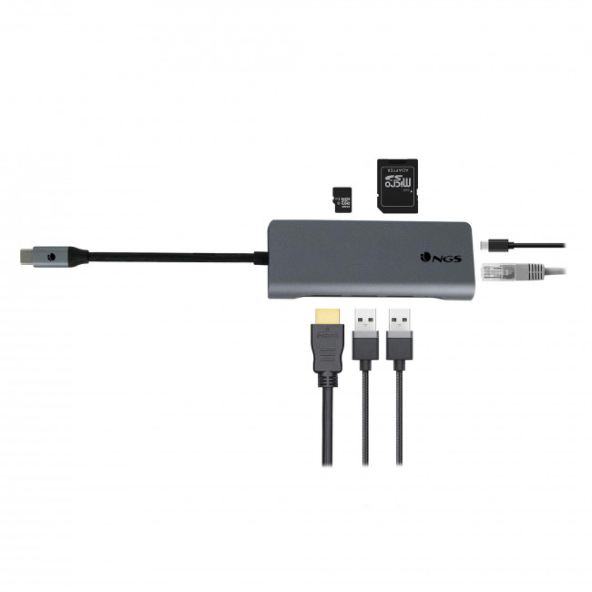 ADAPTER NGS [WONDERDOCK7] 7 σε 1 USB-C Multi-port