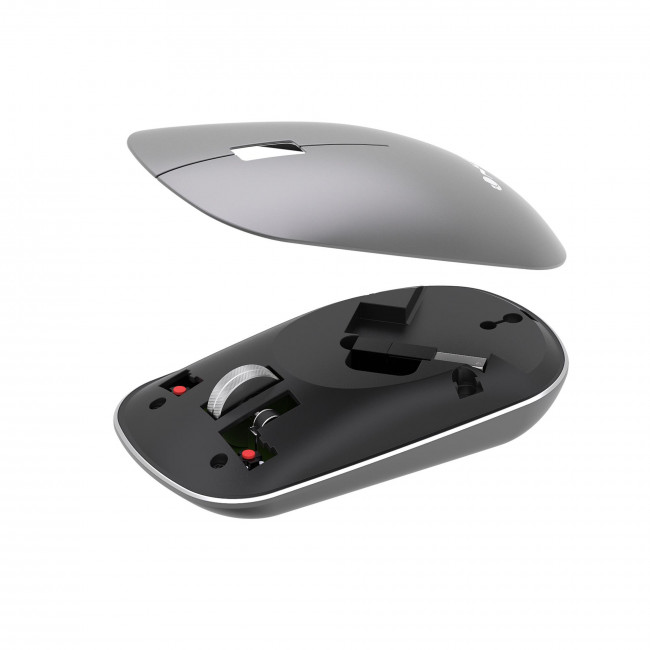 MOUSE NGS WLESS [SNOOP-RB] GREY
