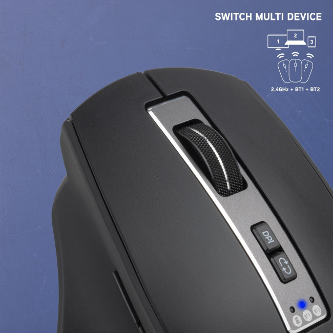 MOUSE NGS [BLUR-RB] WLESS RECHARGEABLE MULTIMODE