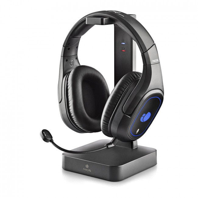Gaming Headset NGS GHX-600 with LED and Charging Base