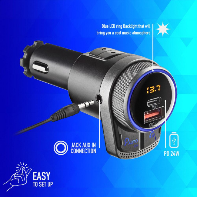 CAR FM TRANSMITTER NGS [SPARKBTHERO] BLUETOOTH