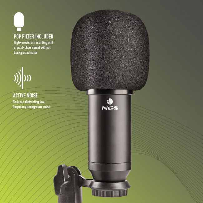 MICROPHONE NGS GMICX-110 USB Unidirectional with Noise Cancellation