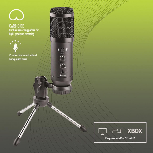 Microphone NGS GMICX-110 USB Unidirectional with Noise Cancellation