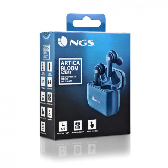 Handsfree Bluetooth NGS Artica Bloom Azure
