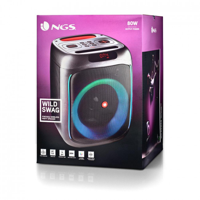 Bluetooth Speaker NGS WILD SWAG 80W