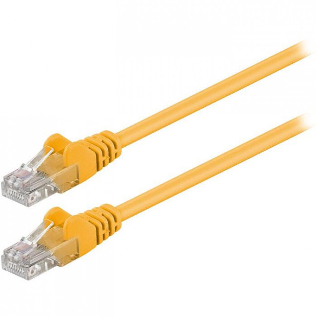 Καλώδιο UTP Cat5 0.50m YELLOW