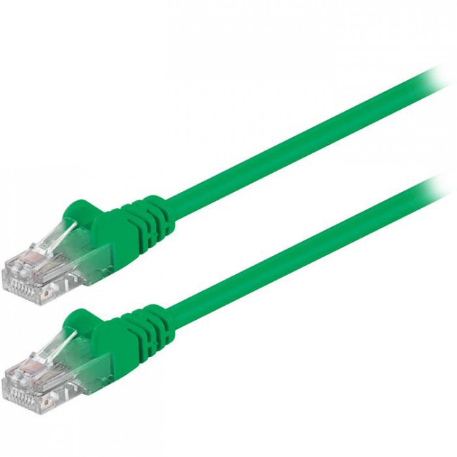 Καλώδιο UTP Cat5 0.50m GREEN