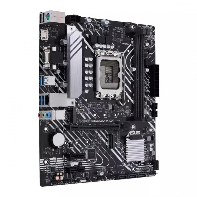 MOTHERBOARD ASUS PRIME B660M-K D4, 1700, DDR4, MATX