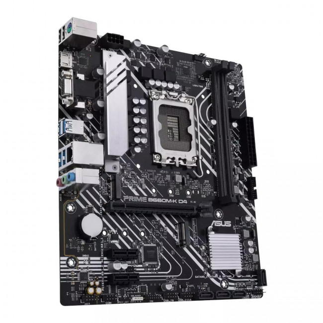 MOTHERBOARD ASUS PRIME B660M-K D4, 1700, DDR4, MATX