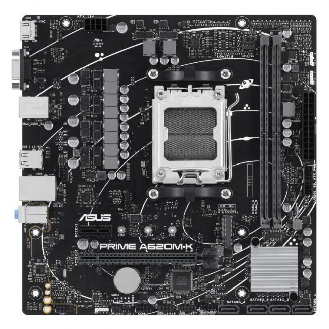 MOTHERBOARD ASUS PRIME A620M-K, AM5 , MATX, DDR5
