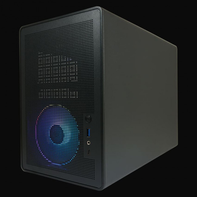 Case LC-Power Gaming 716MB Amplified X Mini ARGB Tempered Glass