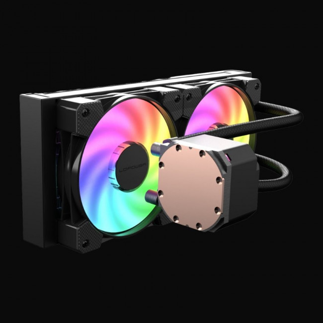 CPU Cooler LC-Power LC-CC-240-B-ARGB Jet Flow Liquid Cooler