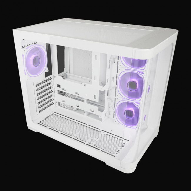 Case LC-Power Gaming 8001W Pro Storm ARGB Tempered Glass White