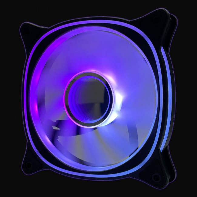 Case Fans LC-Power LC-CF-120-ARGB-KIT-R-W * 3 Reversed with Controller White