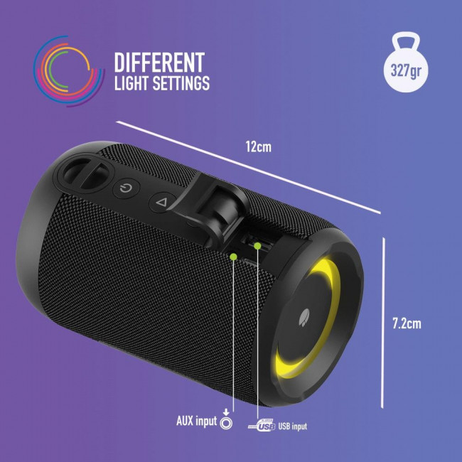 Bluetooth Speaker NGS Roller Furia 2 Tiny 20W IPX7 FM/USB/H TWS Blue