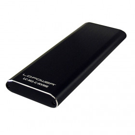 SSD M.2 ENCLOSURE LC-POWER USB 3.1 Gen.2 Type C [LC-M2-C-NVME]