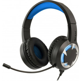Headset Gaming NGS GHX-510 PC/PS4/XBOX ONE With LED Lights Black/Blue