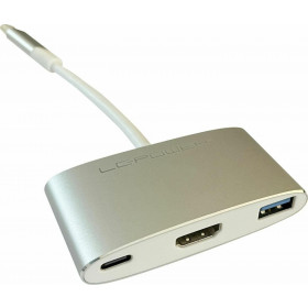 Docking Station LC-Power LC-HUB-C-MULTI-4 Type C with USB 3.0, HDMI and PD