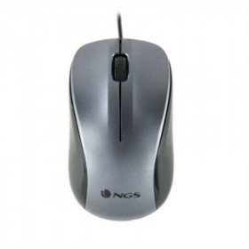 MOUSE NGS USB OPTICAL1200dpi [CREW] GRAY