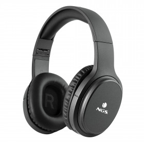 Ακουστικά Bluetooth NGS Artica Taboo με λειτουργεία Hands Free και ANC Black