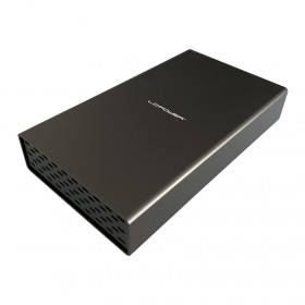 HD ENCLOSURE LC POWER ALU 3.5 SATA USB 3.2 [LC-35U3-C-HUB] BLACK