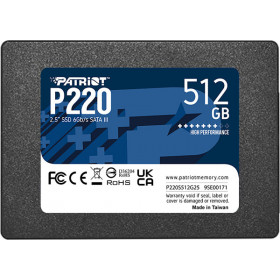 SSD Patriot P220 512GB 2.5 SATA III