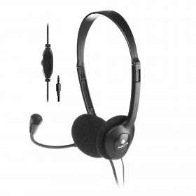 HEADSET NGS MS103 PRO WITH VOLUME CONTROL JACK 3,5MM X 1 FOR LAPTOPS