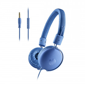 HEADPHONES NGS WIRED [CROSS HOP KLEIN] H.F. with built-in micro, 1.2m Blue