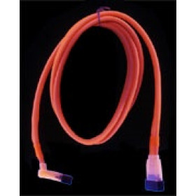 Καλώδιο Revoltec SATA Γωνιακό Braided Red 1m